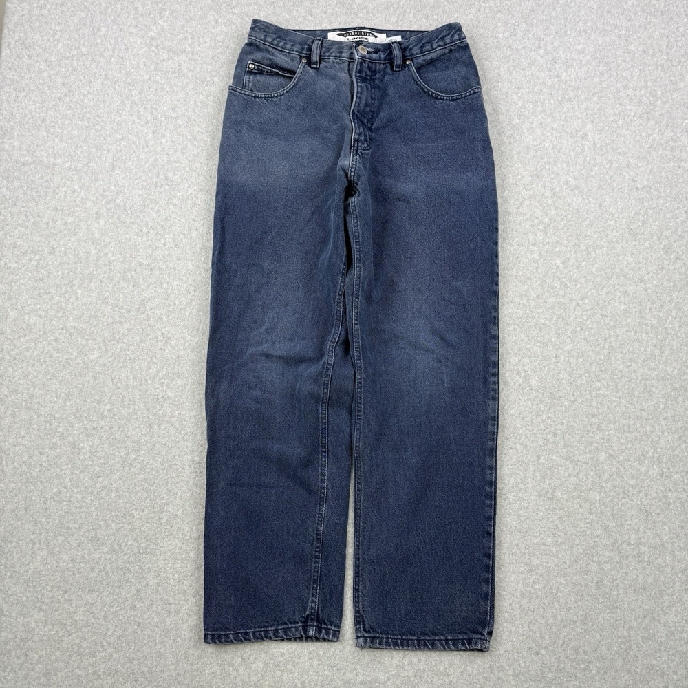 Vintage Anchor Blue Jeans Mens 30x30 (Fits 29x28) Blue Loose Baggy 90s Made USA